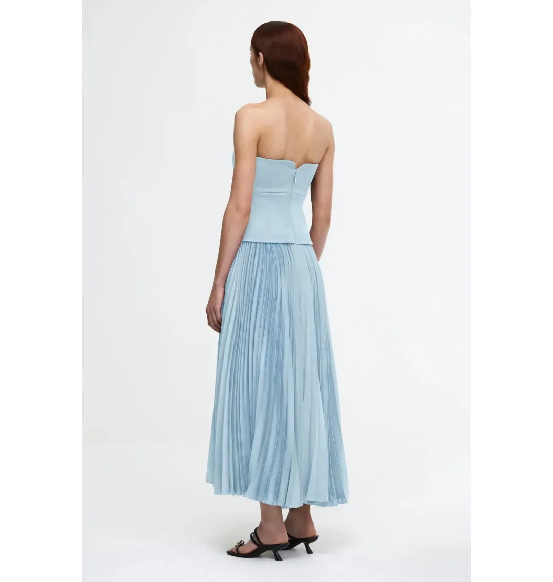 Acler Avonlea Dress in Celeste Blue Size AU 6 for rent on The Volte - main image