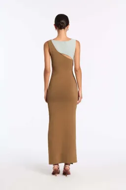 Sir the Label Nadja Cut Out Dress in Cinnamon Size 1 / AU 8 for rent on The Volte - image 2