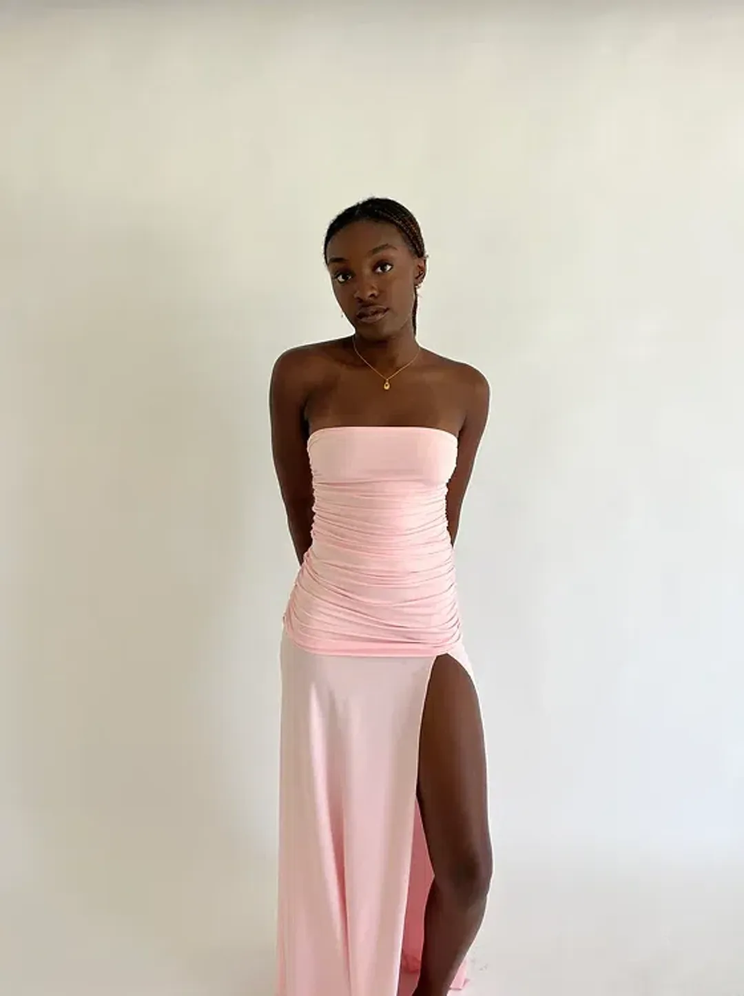 Mode Mila Remi Dress Pink Size AU 10 for rent on The Volte - main image