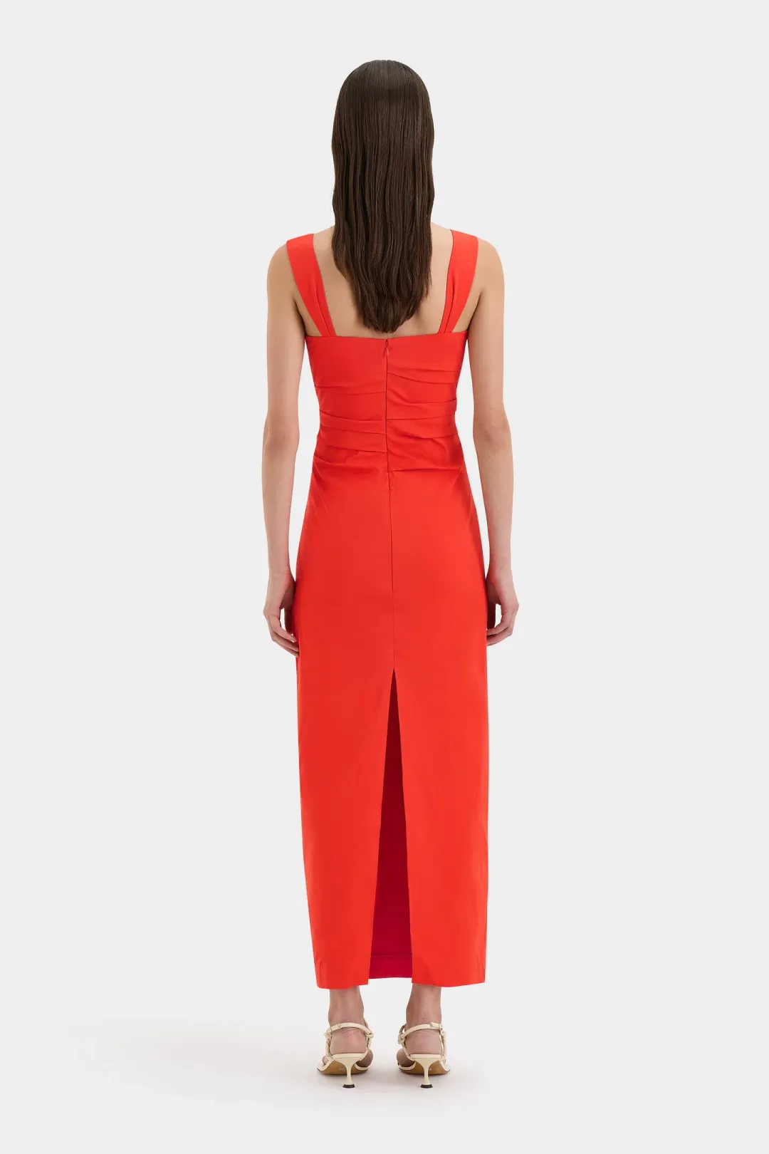Sir Dahlia Balconette Gown in Tangerine Size 0/Au 6 for rent on The Volte - main image