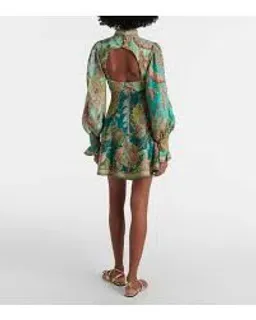 Alemais Franca Mini Dress Multi Size AU 6 for rent on The Volte - image 3