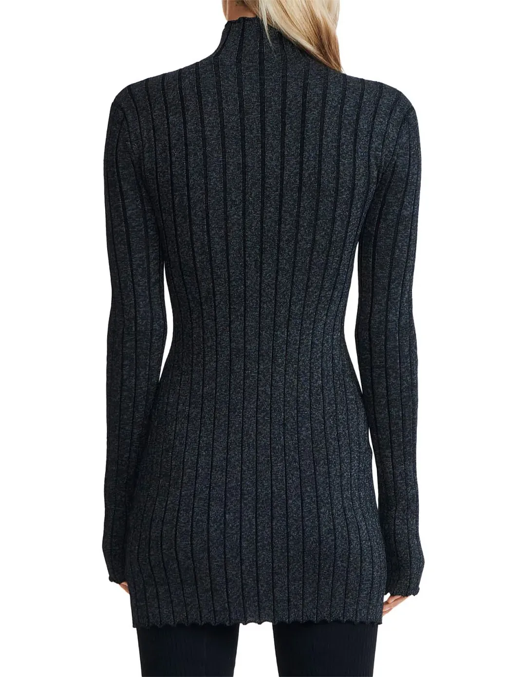 Dion Lee X Braid Light Reflective Mini Dress Black Size 6 for rent on The Volte - main image