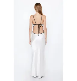 Bec & Bridge Cedar City Maxi Dress Ivory/Black Size AU 6 for rent on The Volte - image 3