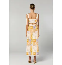 Winona Billie Crop and Skirt Set Print Size AU 10 for rent on The Volte - image 3