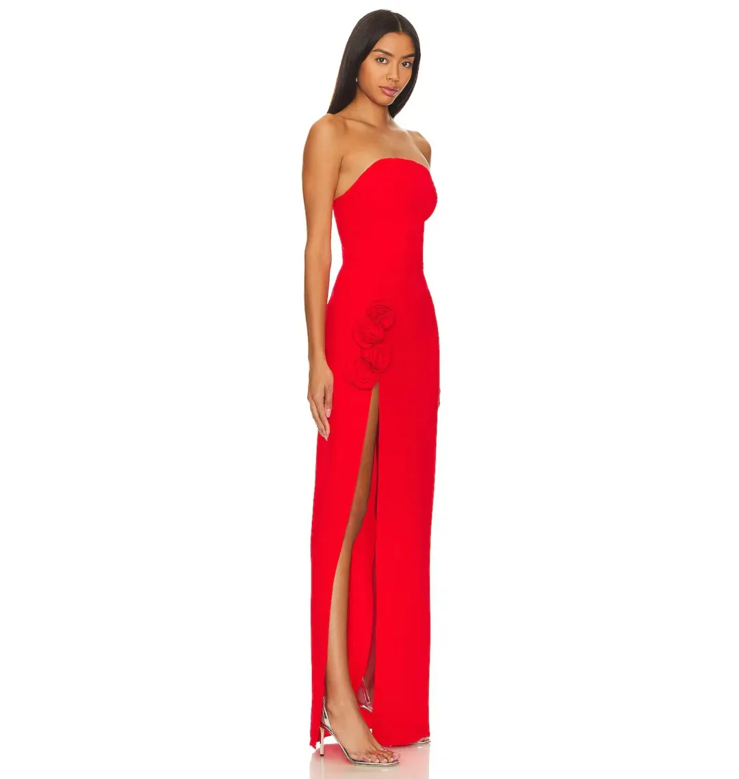 Amanda Uprichard Wolfe Gown Red Size XS / AU 6 for rent on The Volte - main image