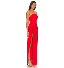 Amanda Uprichard Wolfe Gown Red Size XS / AU 6 for rent on The Volte - image 2