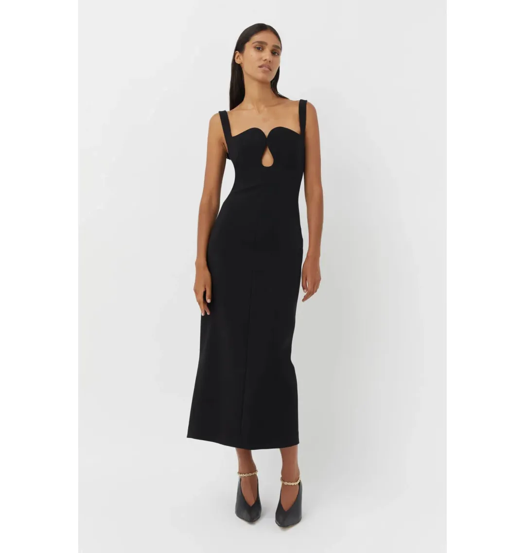 Camilla and Marc Brixton Dress Black Size AU 10 for rent on The Volte - main image