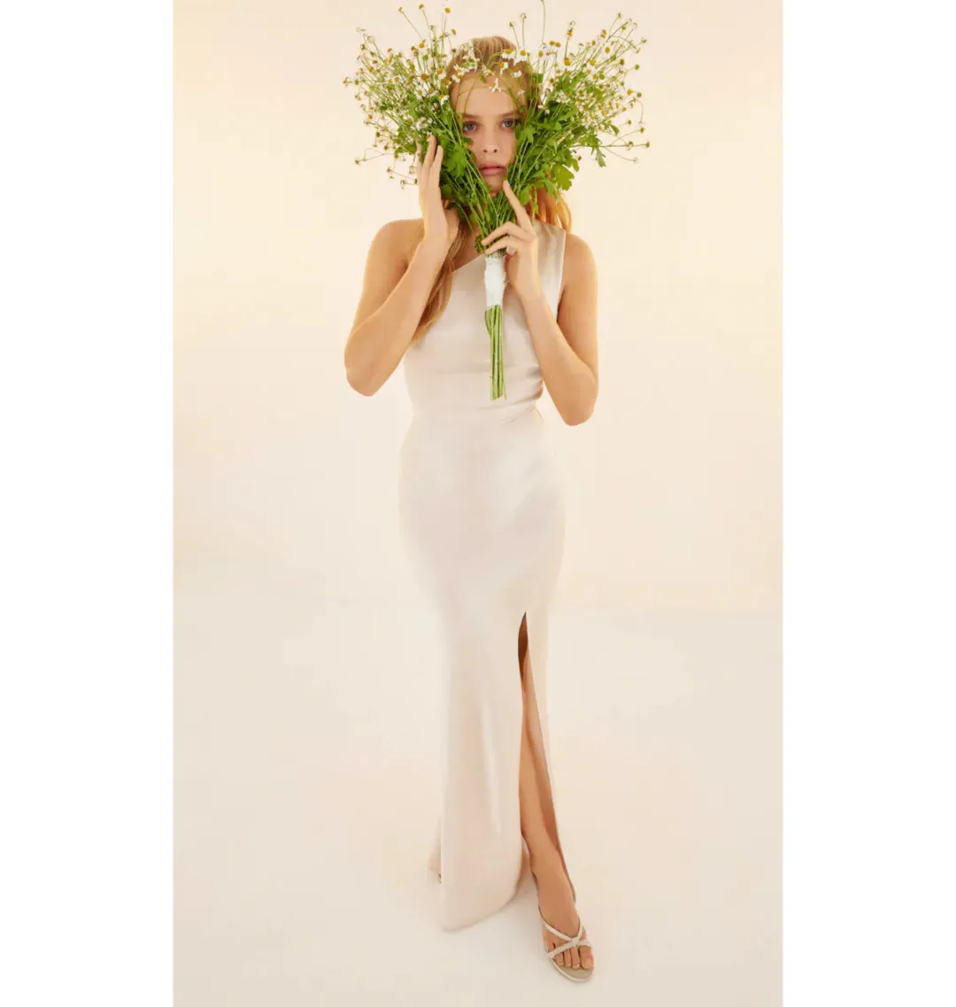Bec & Bridge The Dreamer Asym Dress Sand Size AU 8 for rent on The Volte - main image