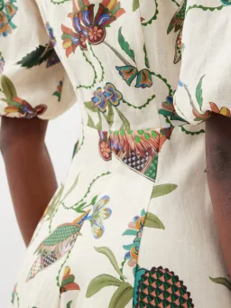 Alemais Birdie Midi Dress Print Size AU 10  for rent on The Volte - image 11