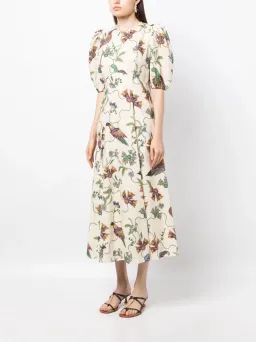 Alemais Birdie Midi Dress Print Size AU 10  for rent on The Volte - image 3