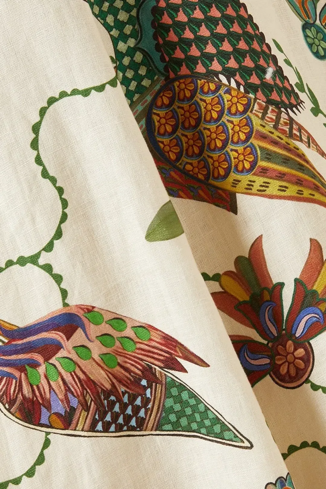 Alemais Birdie Midi Dress Print Size AU 10  for rent on The Volte - main image