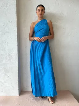 Sonya Moda Azalea Gown Blue Size 6 for rent on The Volte - image 6