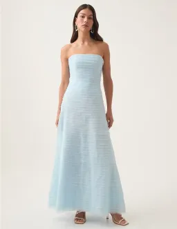 Aje Soundscape Maxi Dress Sea Breeze Size 6 for rent on The Volte - image 3