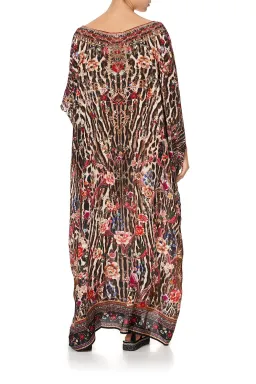 Camilla Liv A Little Silk Round Neck Kaftan Print One Size  for rent on The Volte - image 3
