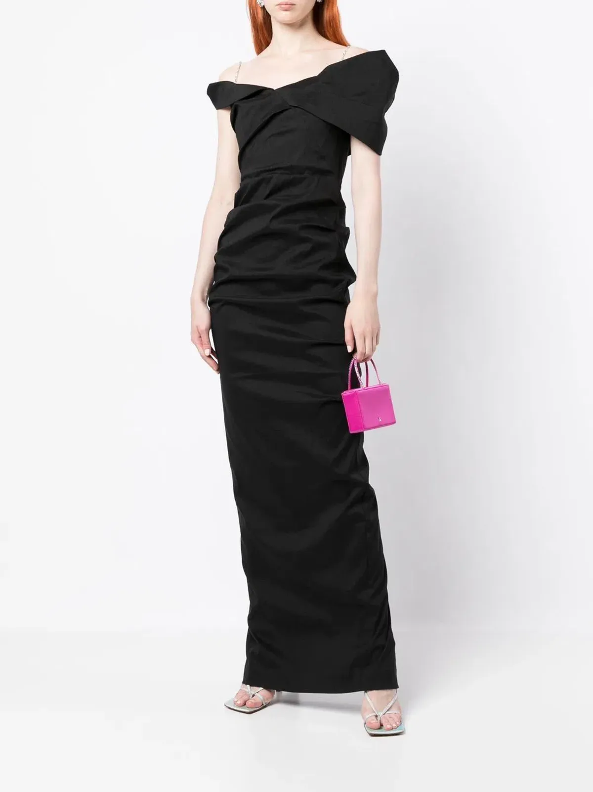 Rachel Gilbert Dahli Gown Black Size 0 / AU 6 for rent on The Volte - main image