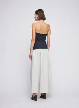 Anna Quan Amyra Dress Dove Cotton Size 8  for rent on The Volte - image 3