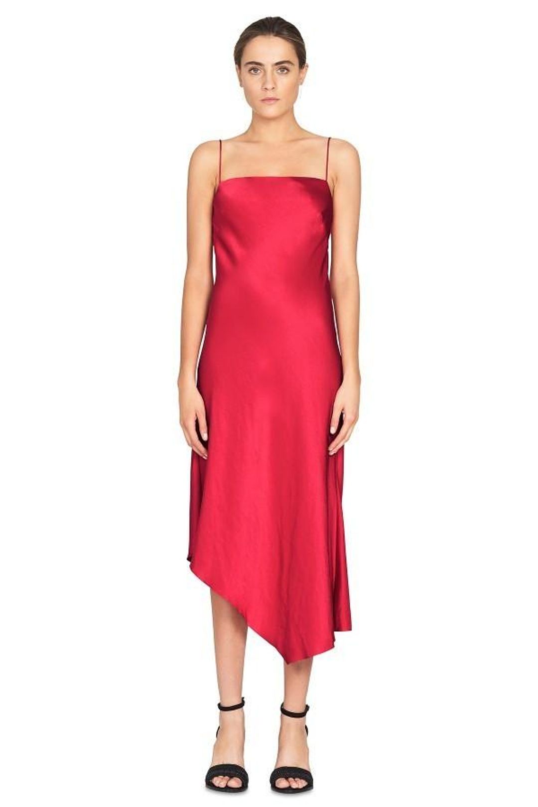 Camilla and Marc - Sirocco Dress, Raspberry Pin Red, Size 10.  for rent on The Volte - main image