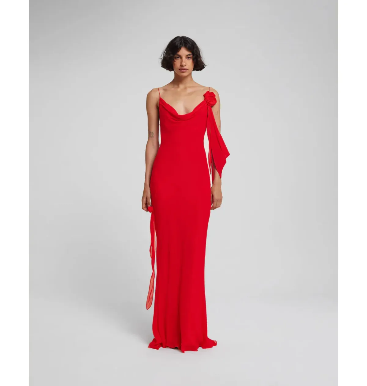 Rat & Boa Sirena Maxi Dress in Red Size M / AU 10 for rent on The Volte - main image