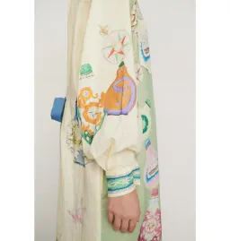 Alemais Elixer Maxi Dress Multi Size AU 8 for rent on The Volte - image 3