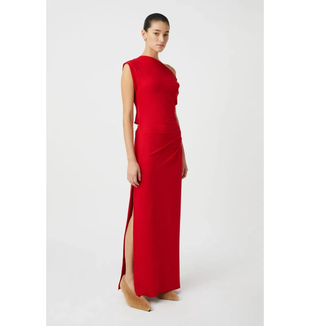 Camilla and Marc Annalise Dress in Scarlet Size AU 12 for rent on The Volte - main image
