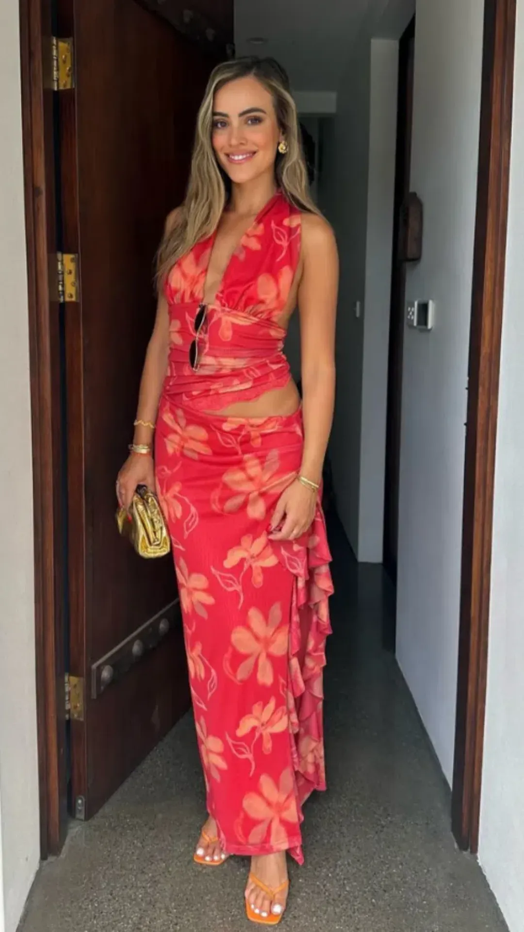 The Penelope Maxi Dress Size 6 for rent on The Volte - main image