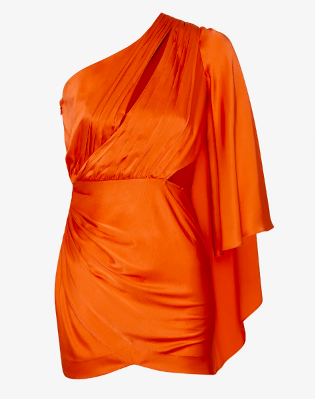 Retrofete Mae Mini Dress Orange Size 8 for rent on The Volte - main image