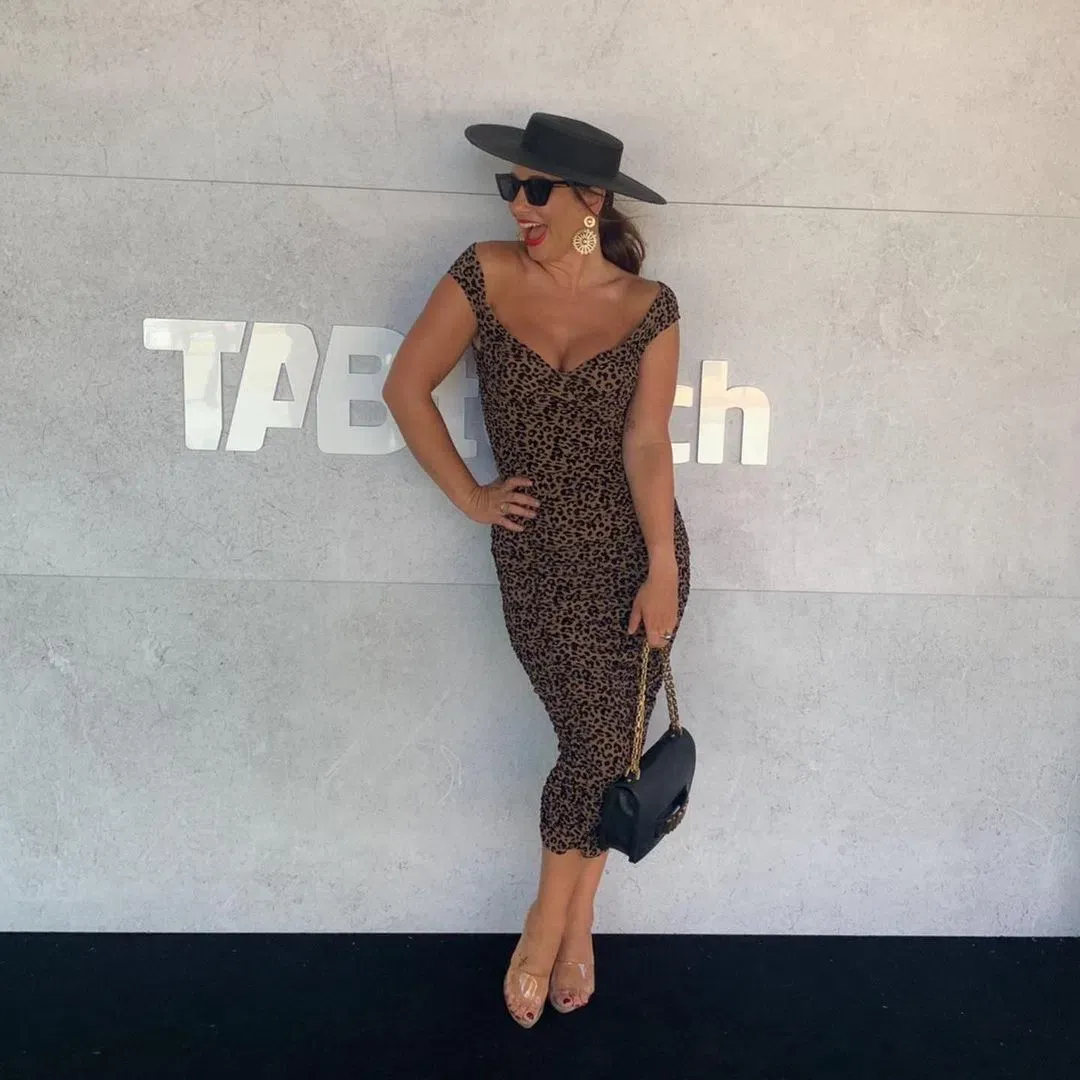 Majorelle Tabitha Midi Dress Print Size 10 for rent on The Volte - main image