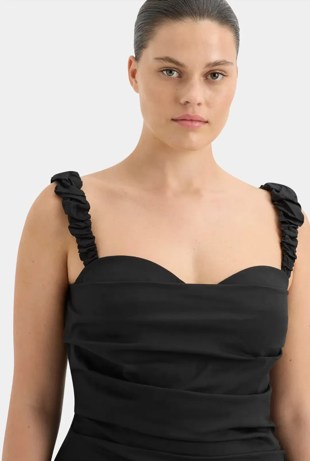 Sir the Label Azul Balconette Gown Black Size 12 for rent on The Volte - main image