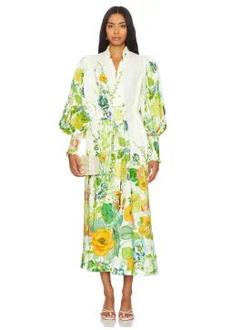 Alemais Zhivago Constance Shirt Dress Floral Size 14 for rent on The Volte - image 1