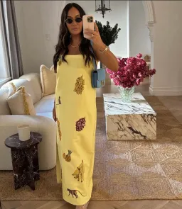 Alemais Diamond Dancer Dress Yellow Size 8 for rent on The Volte - image 3