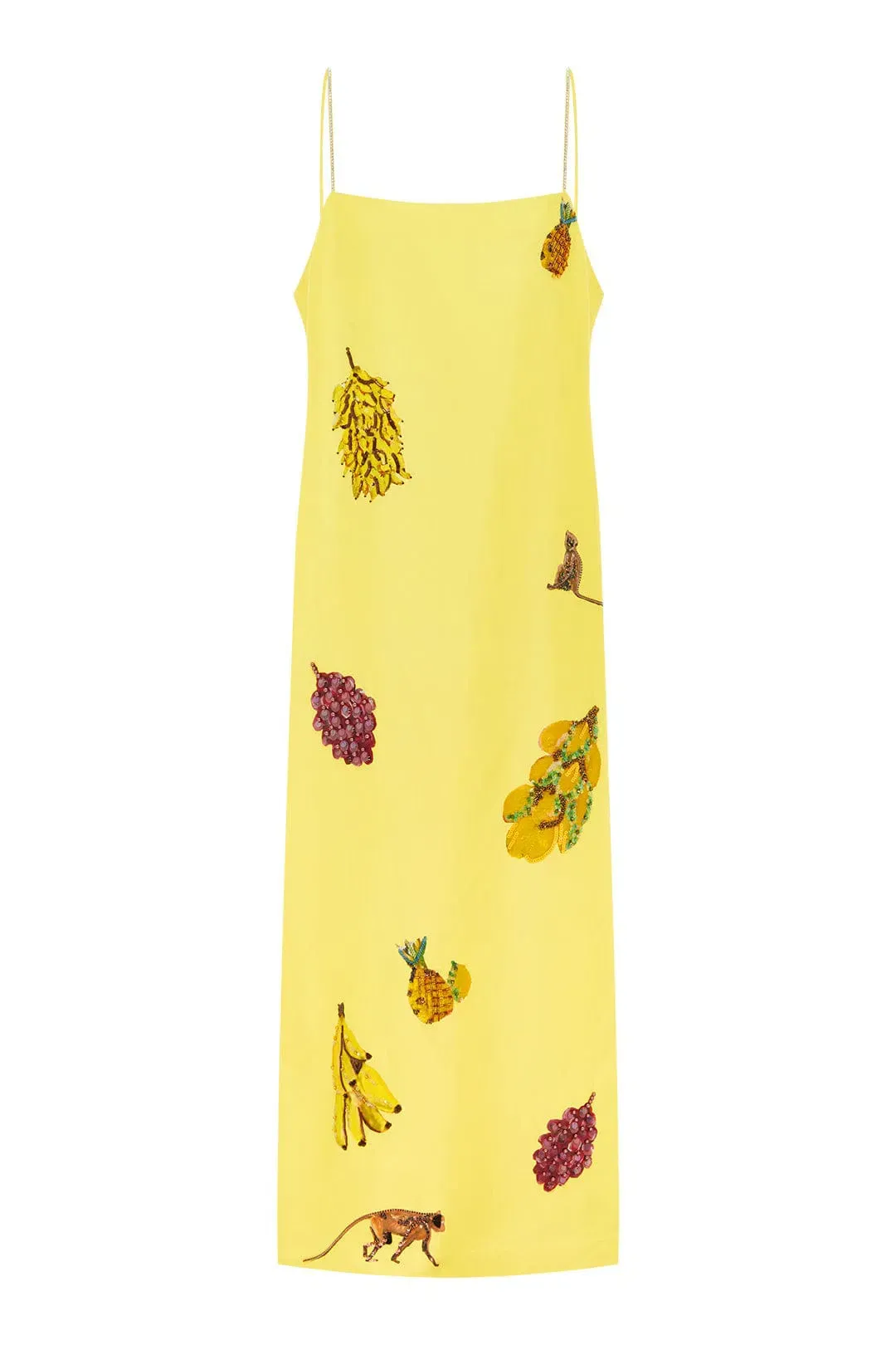 Alemais Diamond Dancer Dress Yellow Size 8 for rent on The Volte - main image