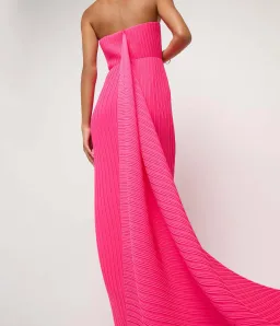 Solace London Harlee Maxi Dress Pink Size 6  for rent on The Volte - image 4