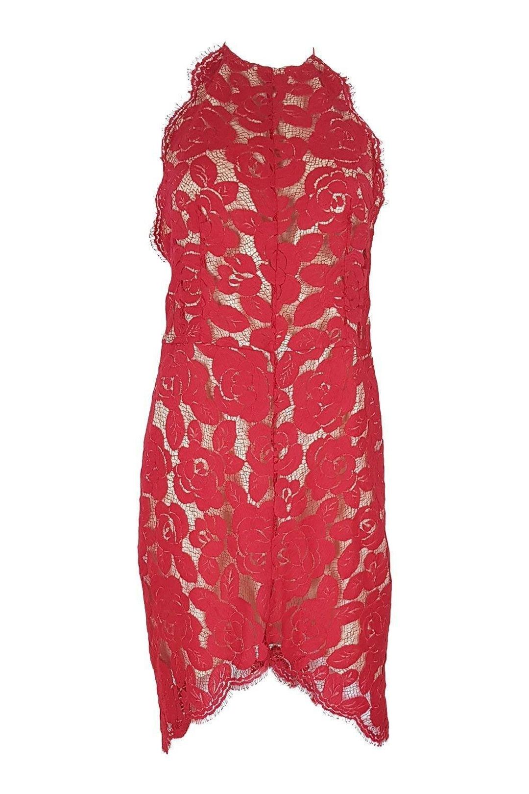 Lover Rosebud Halter Dress for rent on The Volte - main image