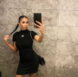 Alexander Wang Crewneck Mini Dress Black Size 6 for rent on The Volte - image 5