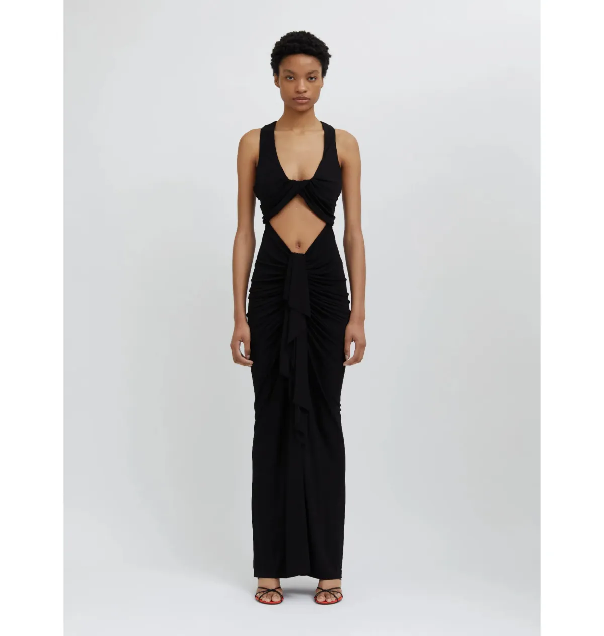 Christopher Esber Vivenda Gown Black Size AU 6  for rent on The Volte - main image