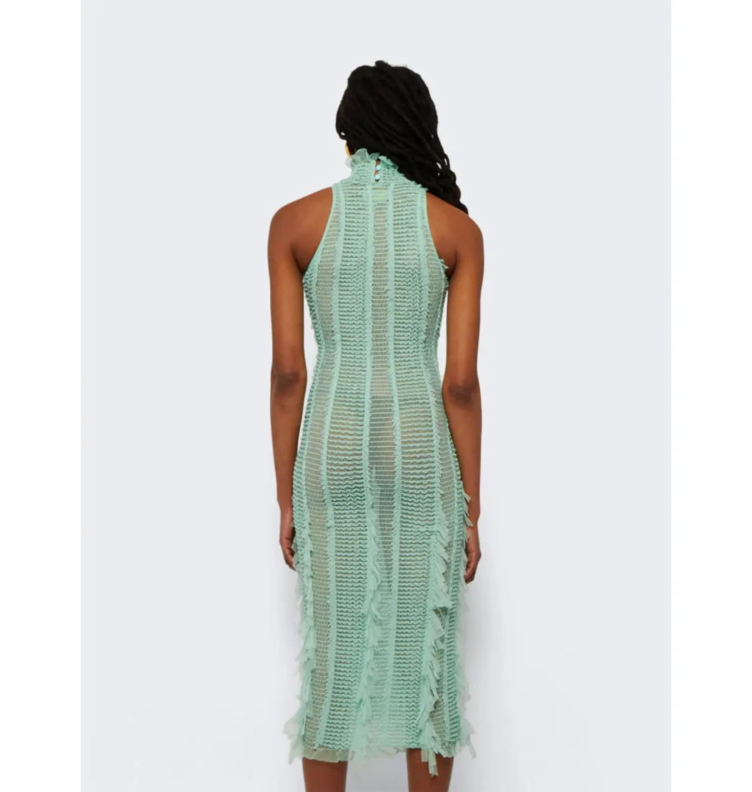 Roberta Einer Angel Midi Mint Green Size AU 6 for rent on The Volte - main image