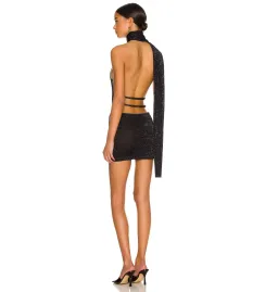 Aya Muse Bari Midnight Dress Black Size AU 6 for rent on The Volte - image 2