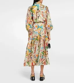 Alemais Star Man Midi Shirtdress Multi Size 10 AU for rent on The Volte - image 3
