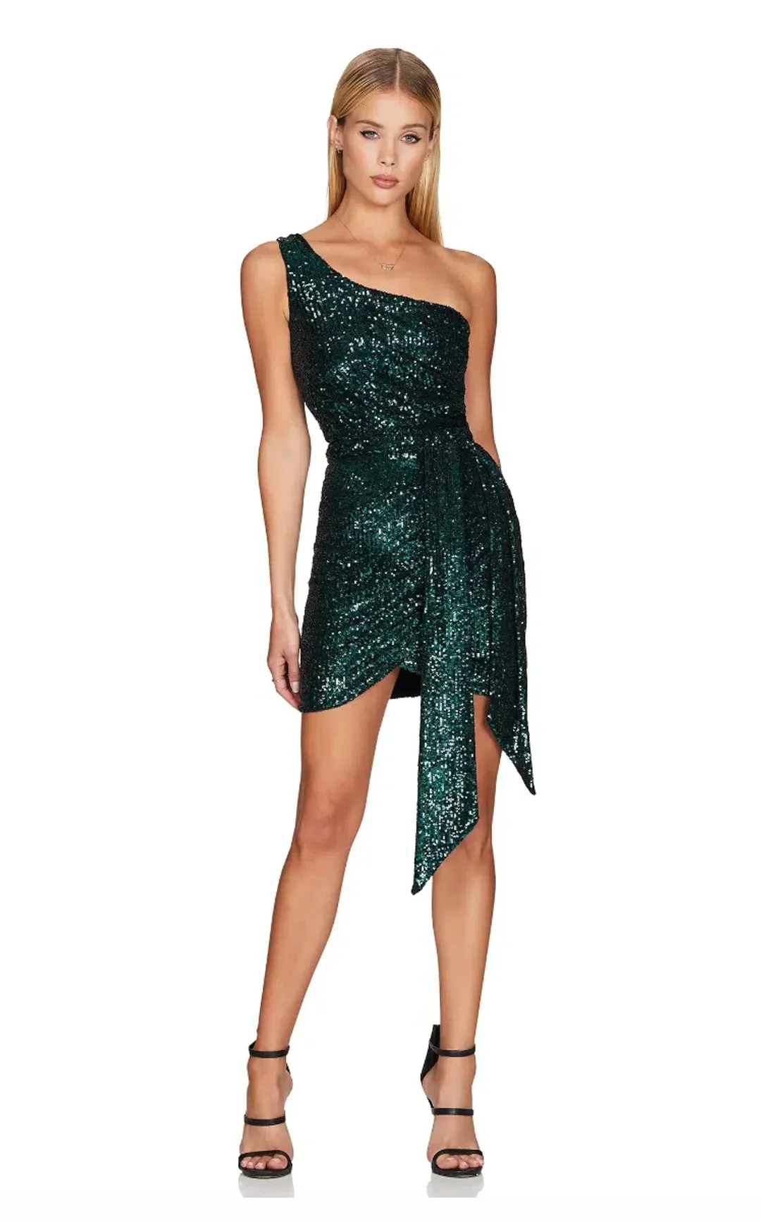 Nookie Palazzo Mini Dress Green Size L / AU 12 for rent on The Volte - main image