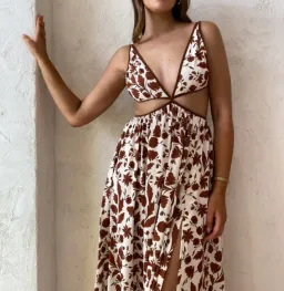 Bec & Bridge Phillipa Maxi Dress Print Size 14 for rent on The Volte - image 4