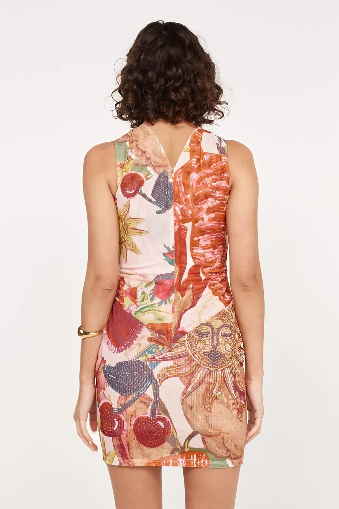 She Is Olla Geneva Mini Dress Multi Size M /Au 10 for rent on The Volte - main image