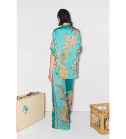 Alemais Franca Silk Shirt and Pant Set Print Size AU 16 for rent on The Volte - image 3