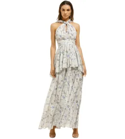 Aje Fraser Maxi Dress Floral Size 14 for rent on The Volte - image 1