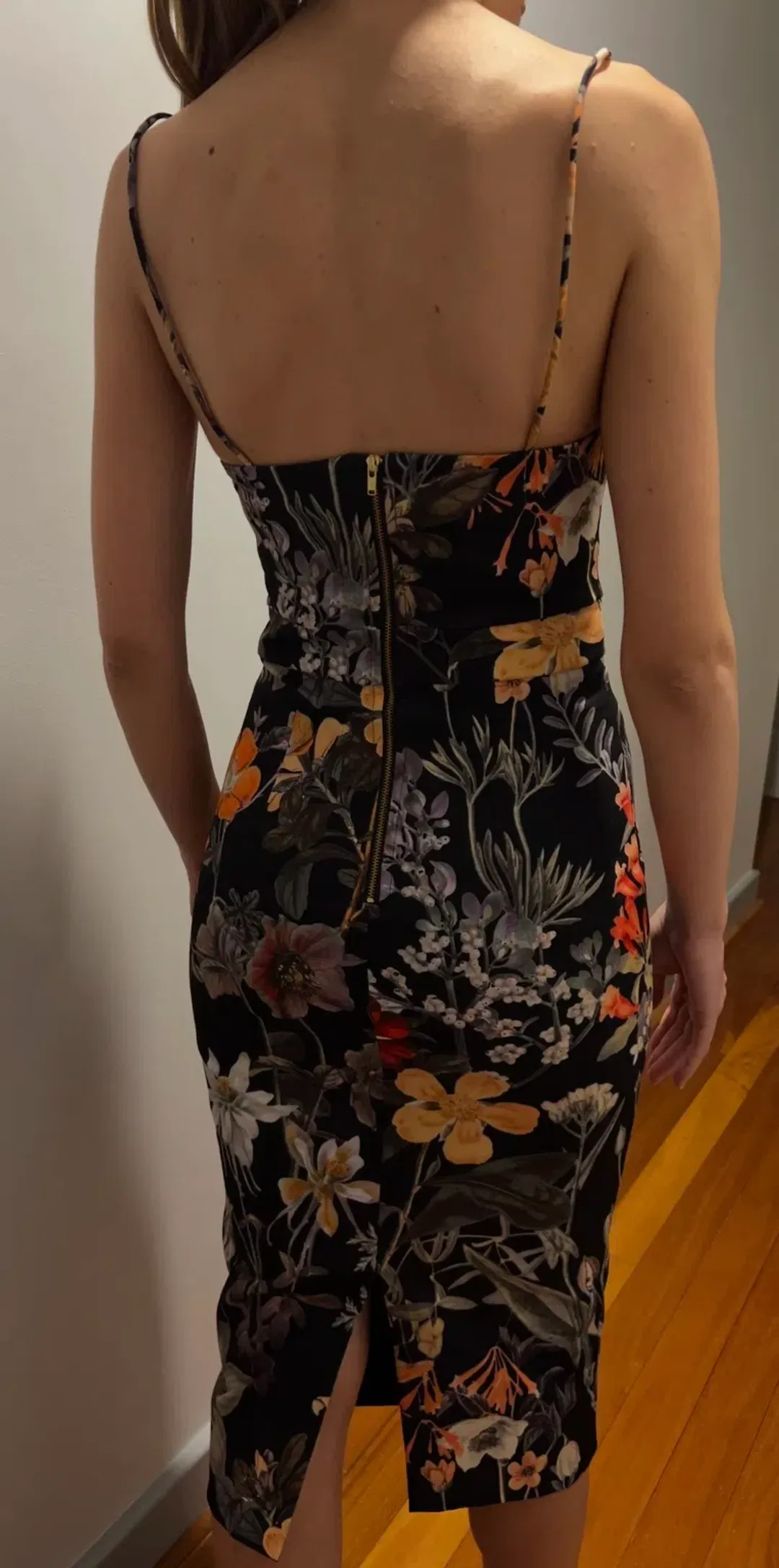Talulah Bloom Cocktail Midi Dress Floral Size XS / AU 6 for rent on The Volte - main image