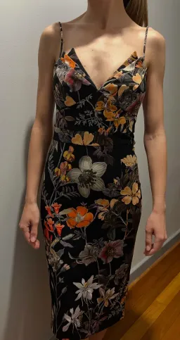 Talulah Bloom Cocktail Midi Dress Floral Size XS / AU 6 for rent on The Volte - image 2