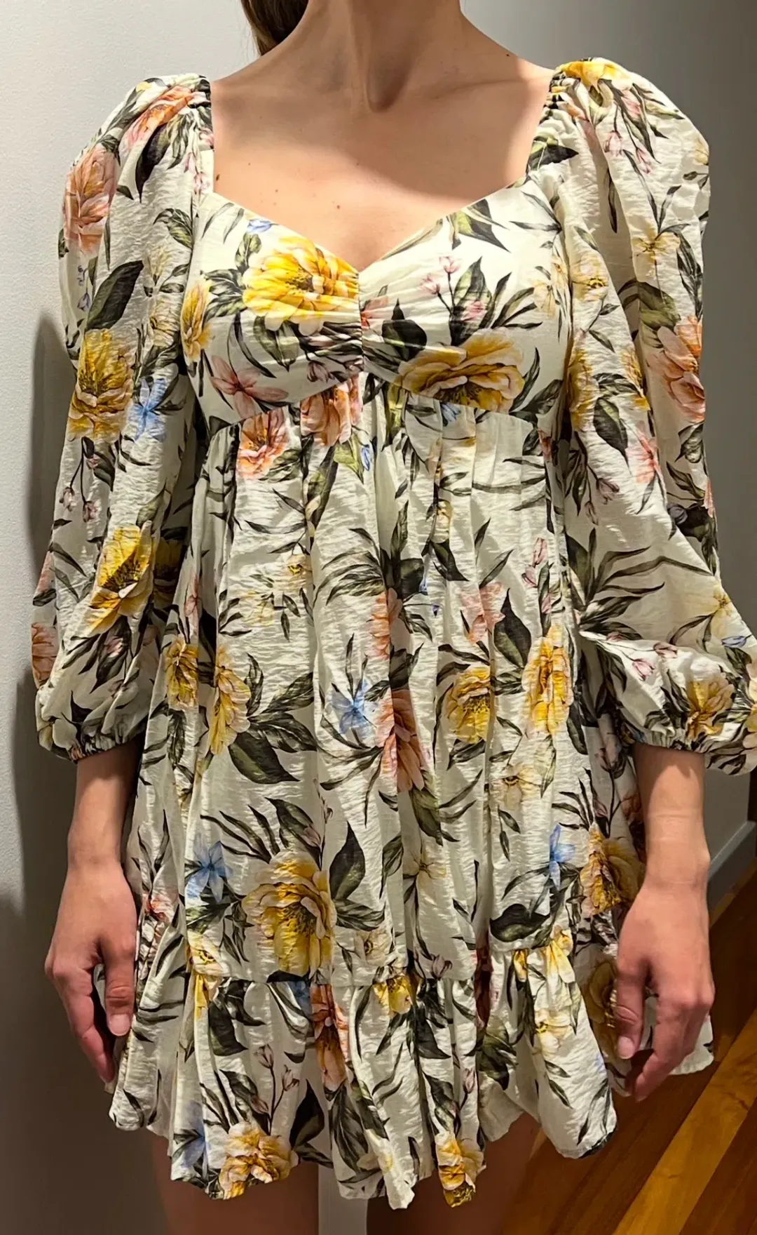 Sheike Delores Mini Dress Floral Size 6 for rent on The Volte - main image