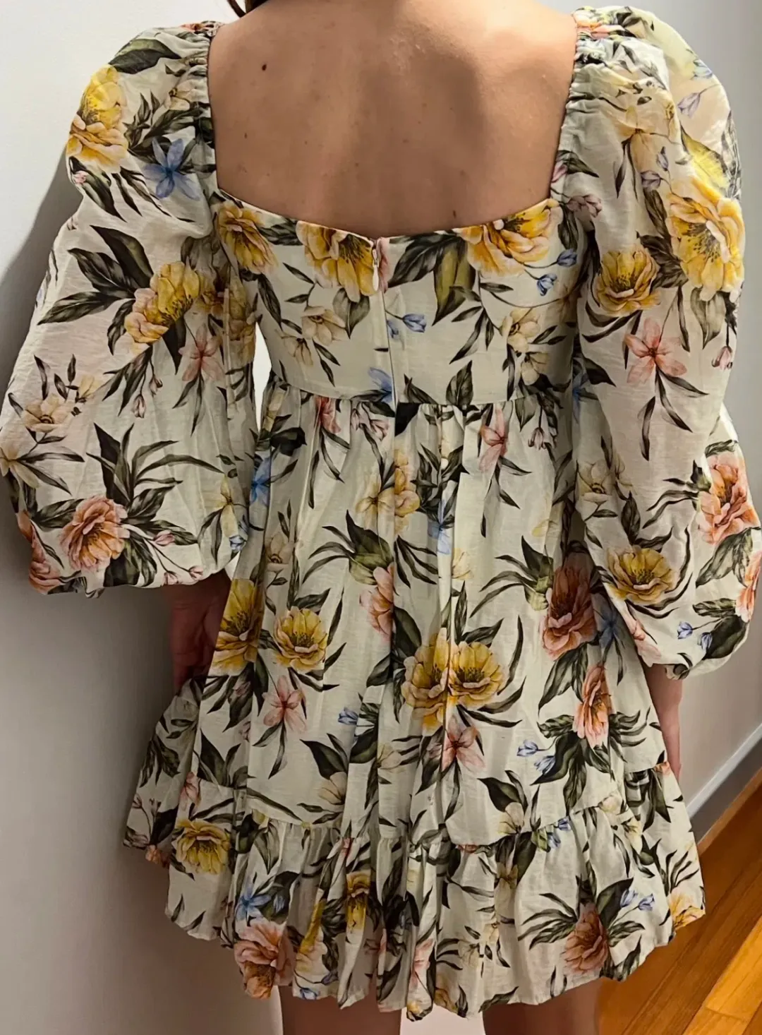 Sheike Delores Mini Dress Floral Size 6 for rent on The Volte - main image
