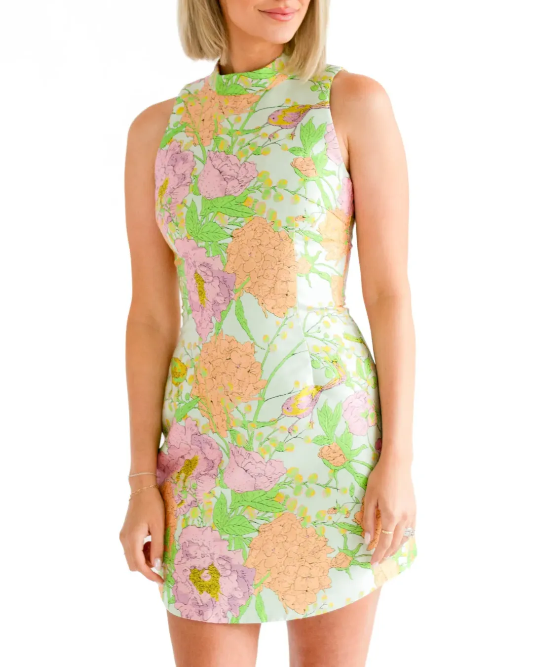 Elliatt The Sunbeam Mini Dress Floral Size 8 for rent on The Volte - main image
