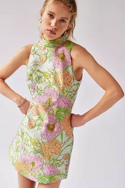 Elliatt - The Sunbeam Mini Dress Floral - Size 12 for rent on The Volte - image 4