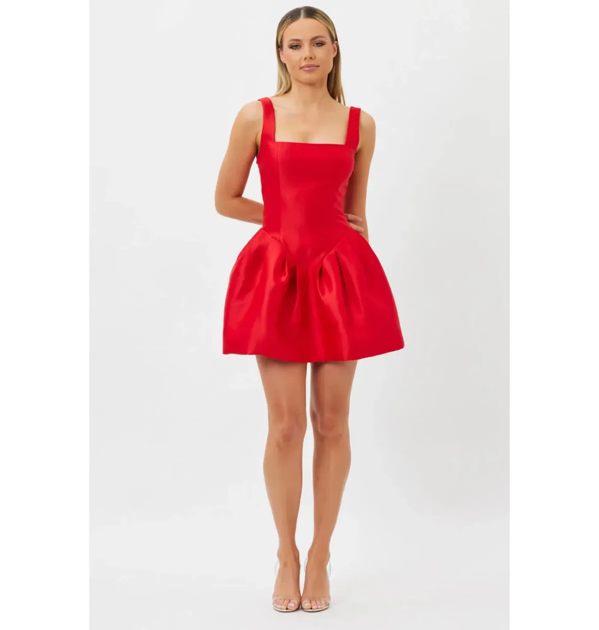 Bianca & Bridgett Alba Mini Dress Red Size XL / AU 14 for rent on The Volte - main image
